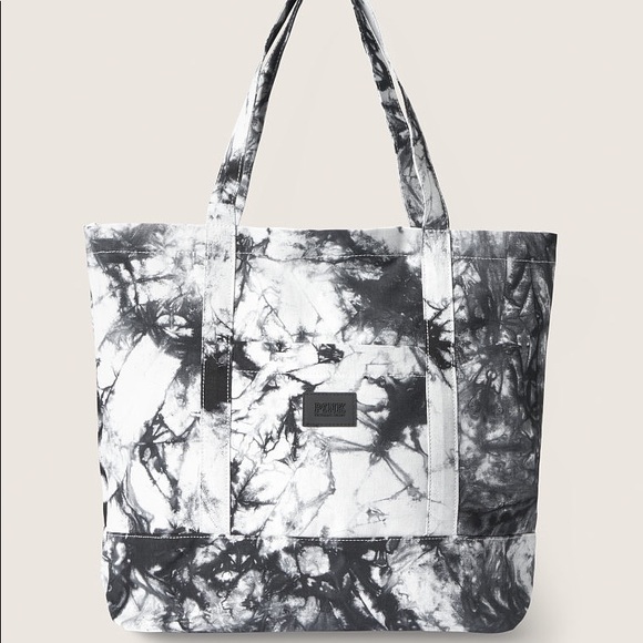 PINK Victoria's Secret Handbags - NWT VS PINK Tie Dye Canvas Tote Bag